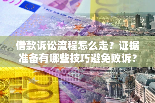 北京借款诉讼流程怎么走？证据准备有哪些技巧避免败诉？