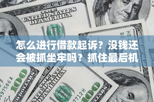 北京怎么进行借款起诉？没钱还会被抓坐牢吗？抓住最后机会！