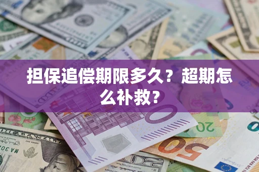 北京担保追偿期限多久？超期怎么补救？