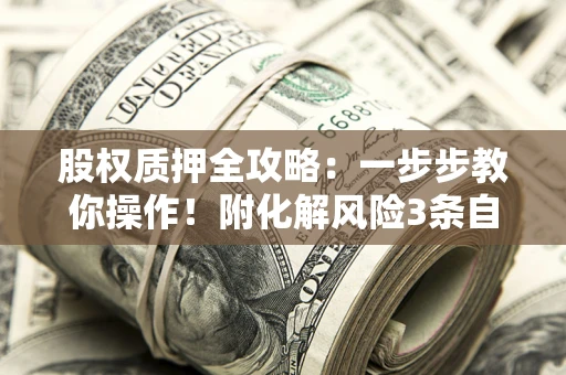 北京股权质押全攻略：一步步教你操作！附化解风险3条自救法则