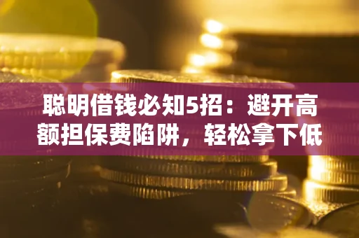 北京聪明借钱必知5招：避开高额担保费陷阱，轻松拿下低息贷款
